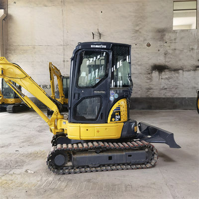 ব্যবহৃত খননকারক উৎপত্তি জাপান PC30 ব্যবহৃত Komatsu খননকারক PC30 ক্রলার খননকারক সেকেন্ড হ্যান্ড Komatsu