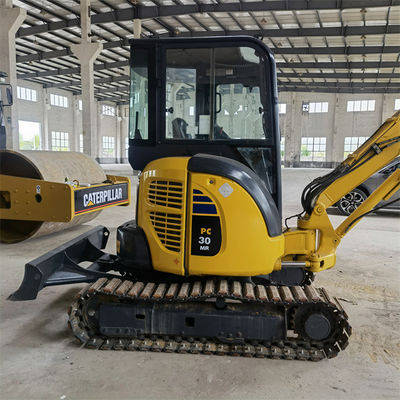 উৎপত্তি জাপান PC30 ব্যবহৃত Komatsu Excavator PC30 ক্রলার Excavator সেকেন্ড হ্যান্ড Komatsu হাইড্রোলিক Excavator PC30