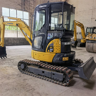 উৎপত্তি জাপান PC30 ব্যবহৃত Komatsu Excavator PC30 ক্রলার Excavator সেকেন্ড হ্যান্ড Komatsu হাইড্রোলিক Excavator PC30