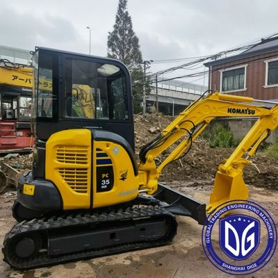 USED PC35 দক্ষ উপাদান হ্যান্ডলিং ক্ষমতা সঙ্গে excavator