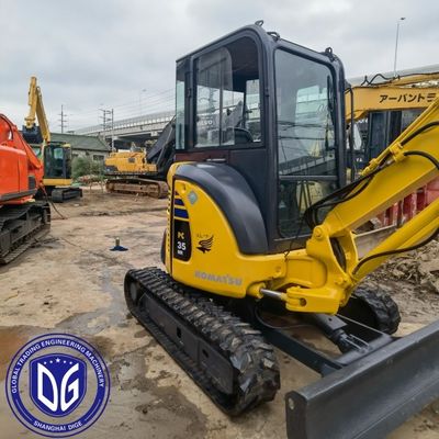 USED PC35 দক্ষ উপাদান হ্যান্ডলিং ক্ষমতা সঙ্গে excavator