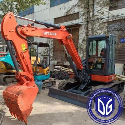 ZX50 ব্যবহৃত Hitachi 5 টন Excavator হালকা পরিধান এবং অভিযোজিত শক্তি মোড সঙ্গে অশ্রু