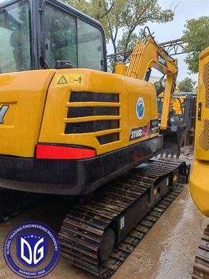 Sy60 6 টন ব্যবহৃত SANY Excavator ব্যবহৃত Excavator হাইড্রোলিক মেশিন