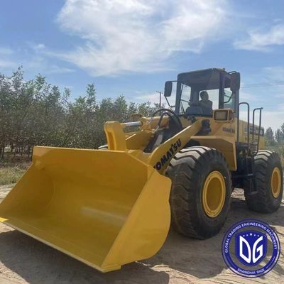 নির্মাণ পাওয়ার হাউস WA380-3 Komatsu ব্যবহৃত লোডার খরচ উচ্চ দক্ষতা