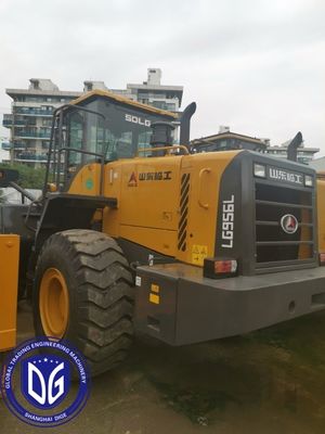 সামনের শেষ লোডার LG956L ব্যবহৃত SDLG লোডার 17t Splendid ব্যবহৃত জলবাহী খননকারী লোডার