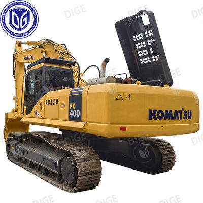 স্থায়িত্বের জন্য শক্তিশালী ফ্রেম নির্মাণ PC400-7 ব্যবহৃত খননকারী