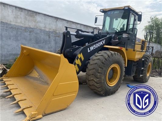 2020 উত্পাদন বছর চাকা লোডার জ্বালানী খরচ 44500kg অপারেটিং ওজন এবং টেকসই নকশা