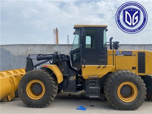 2020 উত্পাদন বছর চাকা লোডার জ্বালানী খরচ 44500kg অপারেটিং ওজন এবং টেকসই নকশা