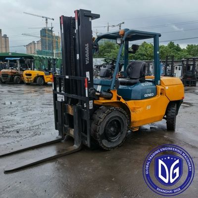 5t 7FDA50 ব্যবহৃত টয়োটা ফোর্কলিফ্ট ব্যবহৃত হাইড্রোলিক ফোর্কলিফ্ট
