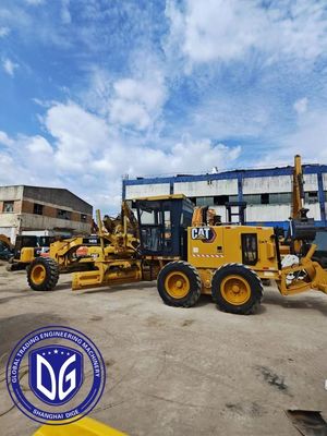 140k Caterpillar ব্যবহৃত গ্রেডার শক্তিশালী জলবাহী মেশিন