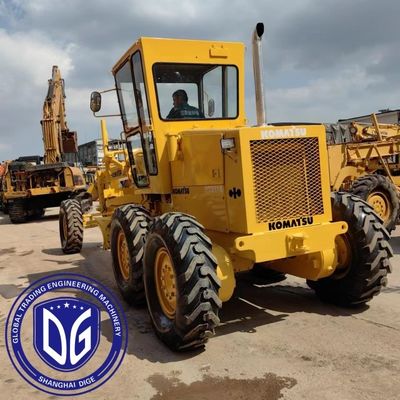 ব্যবহৃত গ্রেডার GD511A Komatsu ব্র্যান্ড ভাল অবস্থা এবং অক্ষত ফাংশন