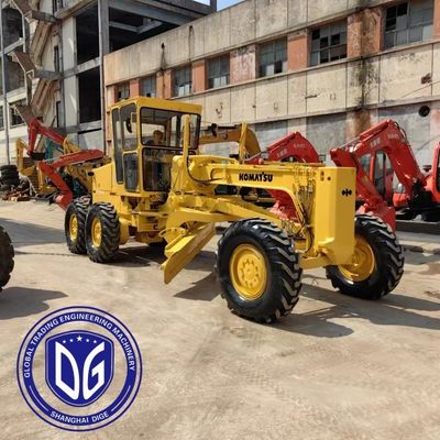 GD511A Komatsu ব্যবহৃত গ্রেডার শক্তিশালী ব্যবহৃত জলবাহী মেশিন