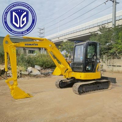 ব্যবহারকারী বন্ধুত্বপূর্ণ PC50 ব্যবহৃত Komatsu Excavator নব্বই-পাঁচ নতুন ব্যবহৃত Komatsu মিনি Excavator