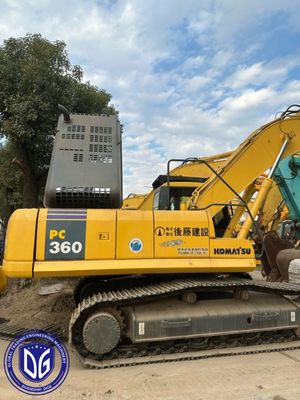 ব্যবহৃত খননকারী Komatsu খননকারী PC360-7 ক্রলার খননকারী বড়