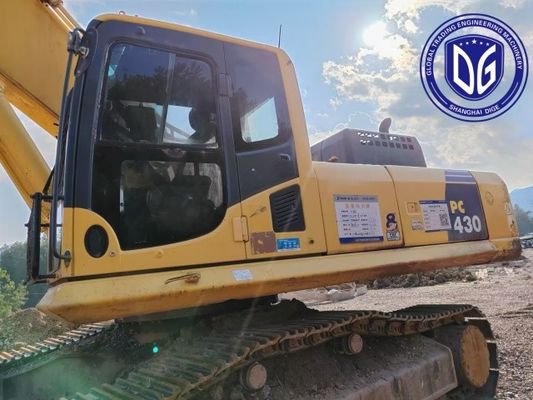 ব্যবহৃত খননকারী Komatsu খননকারী PC430 ক্রলার খননকারী বড়