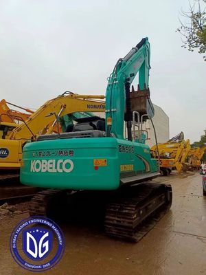 20 টন খননকারী Sk200 উচ্চ পারফরম্যান্স হাইড্রোলিক সিস্টেমের সাথে ব্যবহৃত কোবেলকো খননকারী