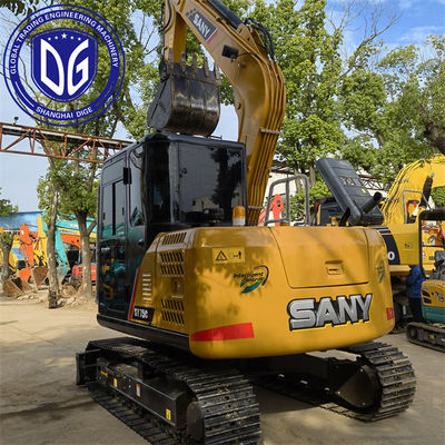 Sy75 7.5 টন ব্যবহৃত SANY Excavator With Advanced electronic control technology