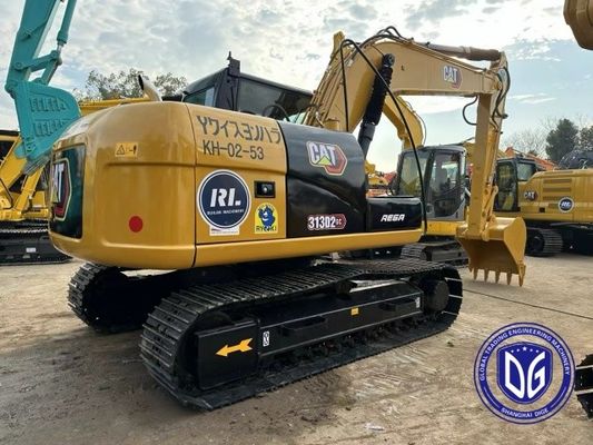সাশ্রয়ী মূল্যের 313D2GC ব্যবহৃত Caterpillar 13 টন Excavator সঙ্গে সুবিধাজনক পরিচালনা