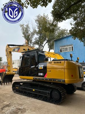ব্যবহৃত CAT320D Caterpillar Crawler Excavator, ক্লাসিকাল মডেল, সমৃদ্ধ ইনভেন্টরি, কেনার জন্য স্বাগতম।