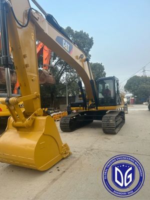কাটিং এজ ব্যবহৃত Caterpillar 329D Excavator 29T সঙ্গে মসৃণ জলবাহী অপারেশন