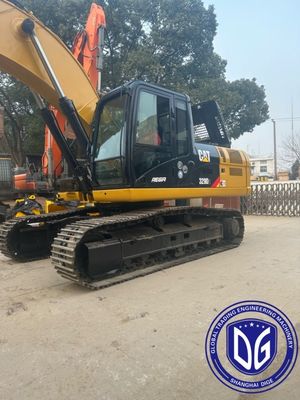 কাটিং এজ ব্যবহৃত Caterpillar 329D Excavator 29T সঙ্গে মসৃণ জলবাহী অপারেশন