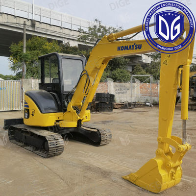 PC50 5 টন ছোট হাইড্রোলিক ব্যবহৃত Komatsu Excavator 90% নতুন, এখনই বিক্রয়ের জন্য প্রস্তুত