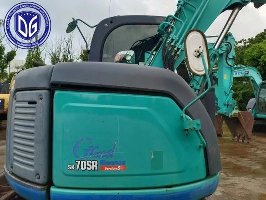 0.35m3 বালতি ধারণক্ষমতা কোবেলকো ক্ষুদ্র খননকারী সর্বোচ্চ খনন গভীরতা 4160 মিমি