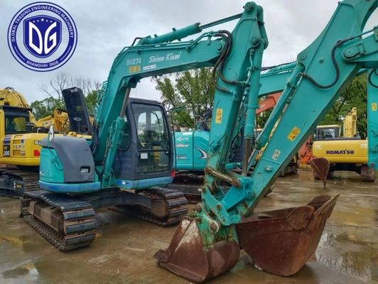 0.35m3 বালতি ধারণক্ষমতা কোবেলকো ক্ষুদ্র খননকারী সর্বোচ্চ খনন গভীরতা 4160 মিমি