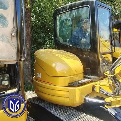 CAT 304C 4 টন Caterpillar মিনি ব্যবহৃত খননকারী,বাগান খননকারী,সস্তা বিক্রয়ের উপর