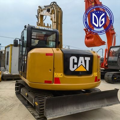 308E2 ব্যবহার করা Caterpillar 8 টন Excavator সঙ্গে মসৃণ জলবাহী প্রতিক্রিয়া