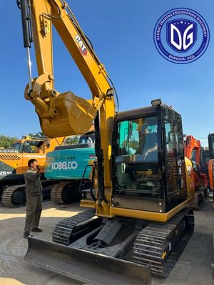 305.5E2 5.5 টন উচ্চতর খনন গভীরতা সঙ্গে ব্যবহৃত Caterpillar Excavator