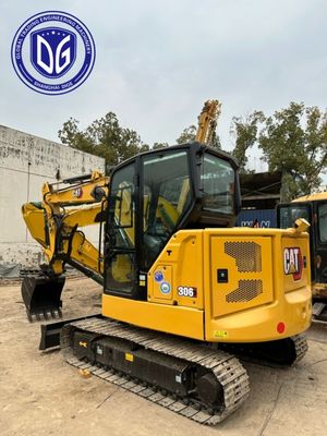 ব্যবহৃত CAT 306GC সর্বশেষ Caterpillar মডেল 6Ton মিনি Excavator সঙ্গে ভাল মানের,বিক্রয় উপর