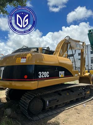 উৎপত্তি জাপান CAT320C ব্যবহৃত Caterpillar Excavator CAT320C ক্রলার এক্সক্যাভেটর সেকেন্ড হ্যান্ড Caterpillar জলবাহী এক্সক্যাভেটর CAT