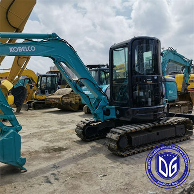 SK55 5.5 টন কোবেলকো মিনি ব্যবহৃত খননকারী ভাল মানের এবং চমৎকার ফাংশন সঙ্গে বিক্রয়