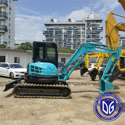 SK55 5.5 টন কোবেলকো মিনি ব্যবহৃত খননকারী ভাল মানের এবং চমৎকার ফাংশন সঙ্গে বিক্রয়