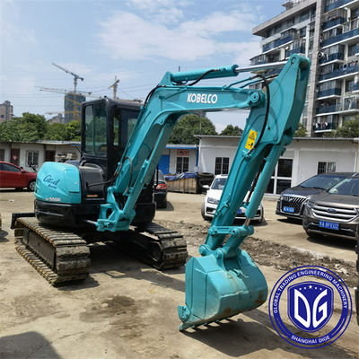 SK55 5.5 টন কোবেলকো মিনি ব্যবহৃত খননকারী ভাল মানের এবং চমৎকার ফাংশন সঙ্গে বিক্রয়