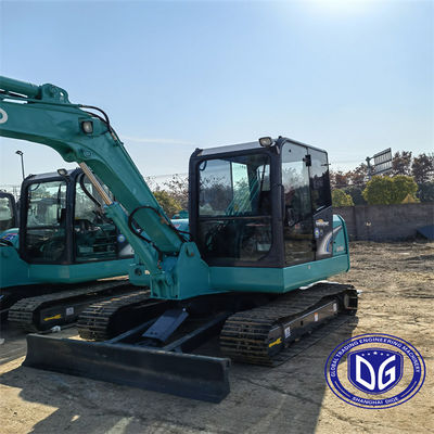 SK60-8 Kobelco Excavator ব্যবহৃত মূল Kobelco ছোট 6 টন Excavator