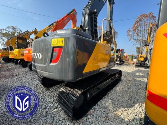 Ec140 14 টন ইফেক্টিভ কুলিং ফ্যান সিস্টেমের সাথে ব্যবহৃত ভলভো এক্সক্যাভেটর