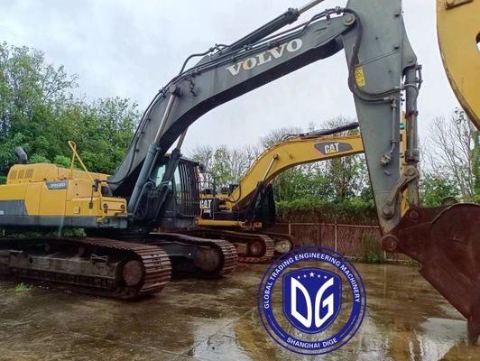 Ec380DL 38 টন উন্নত নির্গমন নিয়ন্ত্রণ সিস্টেমের সাথে ব্যবহৃত ভলভো খননকারী
