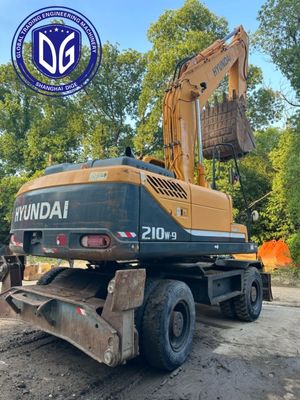 সুপার টেকসই R210w-9 21t ব্যবহার করা Hyundai Excavator সঙ্গে দক্ষ অপারেশন
