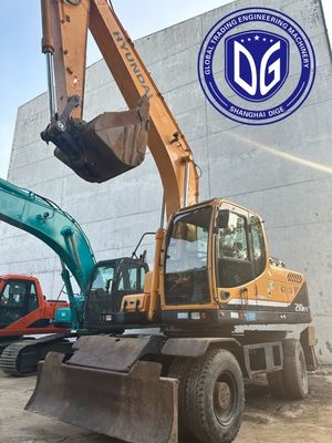 সুপার টেকসই R210w-9 21t ব্যবহার করা Hyundai Excavator সঙ্গে দক্ষ অপারেশন