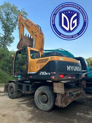 সুপার টেকসই R210w-9 21t ব্যবহার করা Hyundai Excavator সঙ্গে দক্ষ অপারেশন