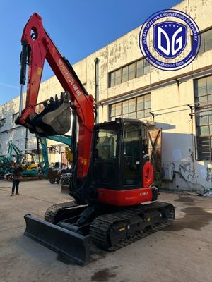 Kx163 6.3 টন ব্যবহৃত কুবোটা এক্সক্যাভেটর জাপানি ব্যবহৃত কুবোটা ডিগার