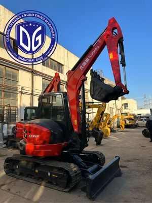 Kx163 6.3 টন ব্যবহৃত কুবোটা এক্সক্যাভেটর জাপানি ব্যবহৃত কুবোটা ডিগার