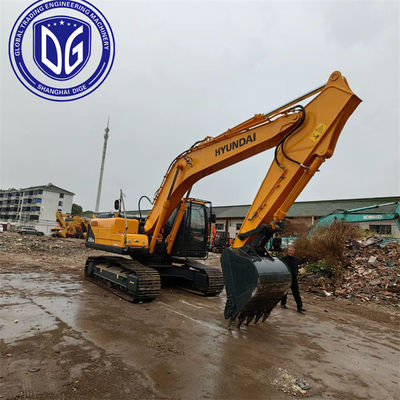 ব্যবহৃত হুইন্ডাই ২২ টন এক্সক্যাভেটর 220LC-9S হাইড্রোলিক ক্রলার এক্সক্যাভেটর