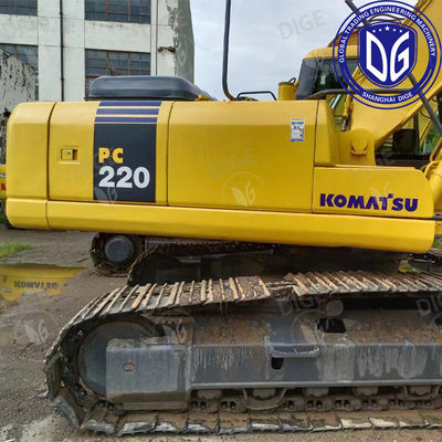 নির্ভরযোগ্য পারফরম্যান্স USED PC220-7 Excavator with Enhanced grip and traction