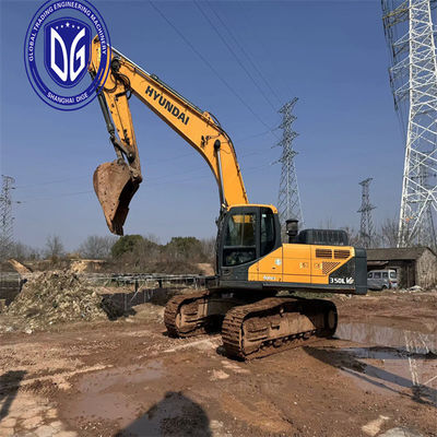 মূল R305LVS ব্যবহৃত হুন্ডাই Excavator ব্যবহৃত ক্রলার Excavator