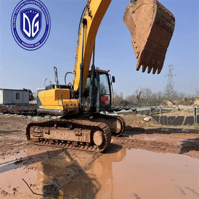 মূল R305LVS ব্যবহৃত হুন্ডাই Excavator ব্যবহৃত ক্রলার Excavator