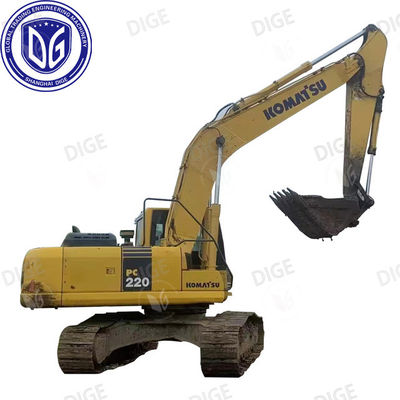 নির্ভরযোগ্য পারফরম্যান্স USED PC220-8 Excavator with Enhanced grip and traction