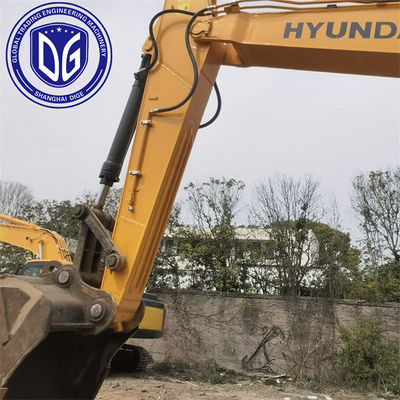 মূল R485LVS ব্যবহৃত হুইন্ডাই Excavator ব্যবহৃত ক্রলার Excavator কাজের অবস্থা